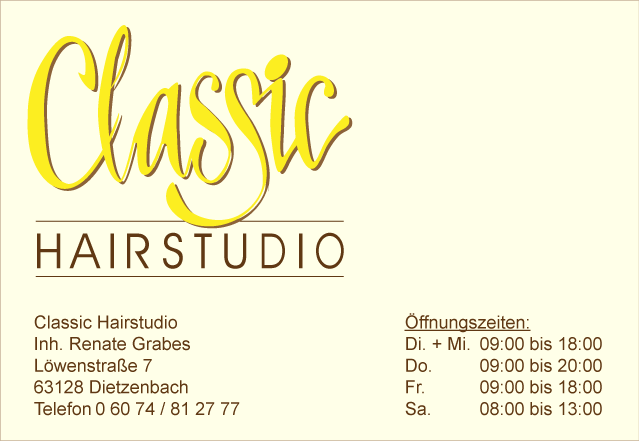 Classic Hairstudio