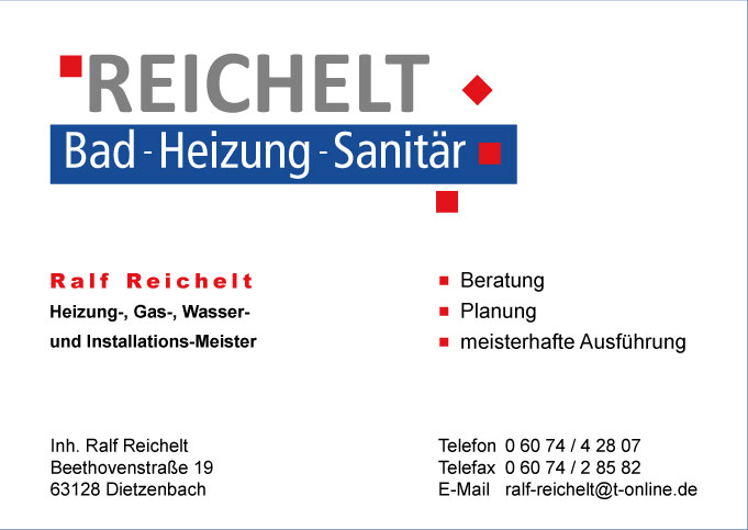 Ralf Reichelt Bad Heizung Sanitär
